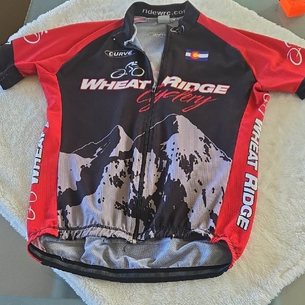 Wheat Ridge Cycling Red and Black Men's Jersey